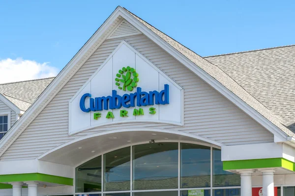 Warwick Usa Сентября 2019 Cumberland Farms Retail Convenience Store Trademark — стоковое фото