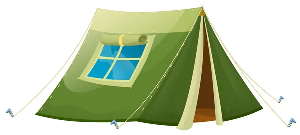 Cartoon colorful tent — Stock Photo, Image