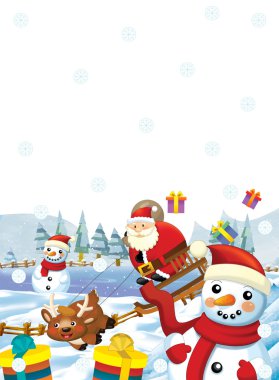 Noel Baba hediye tam torbayla 