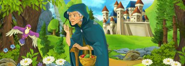 Periler ve prensesler - kaleler - knights