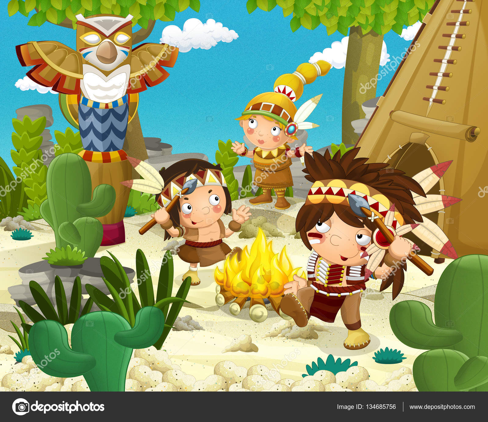 Personaje Indio Dibujos Animados Limpio Tee Pee Desierto Mujer Cerca: fotografía de stock © illustrator_hft #134685756 | Depositphotos Personaje Indio Dibujos Animados Limpio Tee Pee Desierto Mujer Cerca: fotografía de stock © illustrator_hft #134685756 | Depositphotos