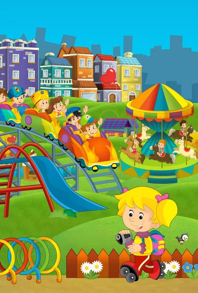 Çocuk Bahçesi illüstrasyon