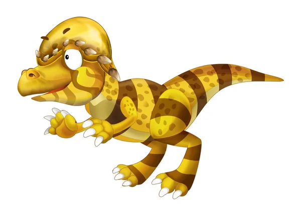 The cartoon dinosaur illustration — Stock Photo, Image