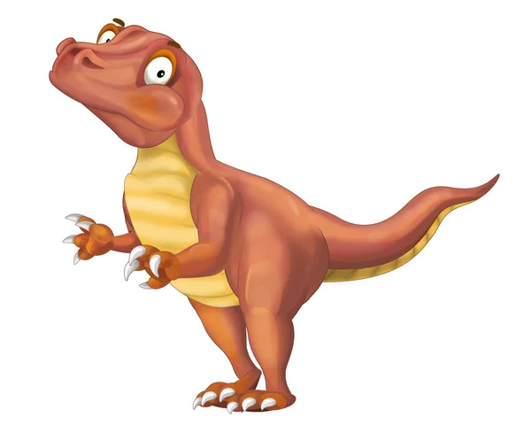 A ilustração do dinossauro dos desenhos animados — Fotografia de Stock