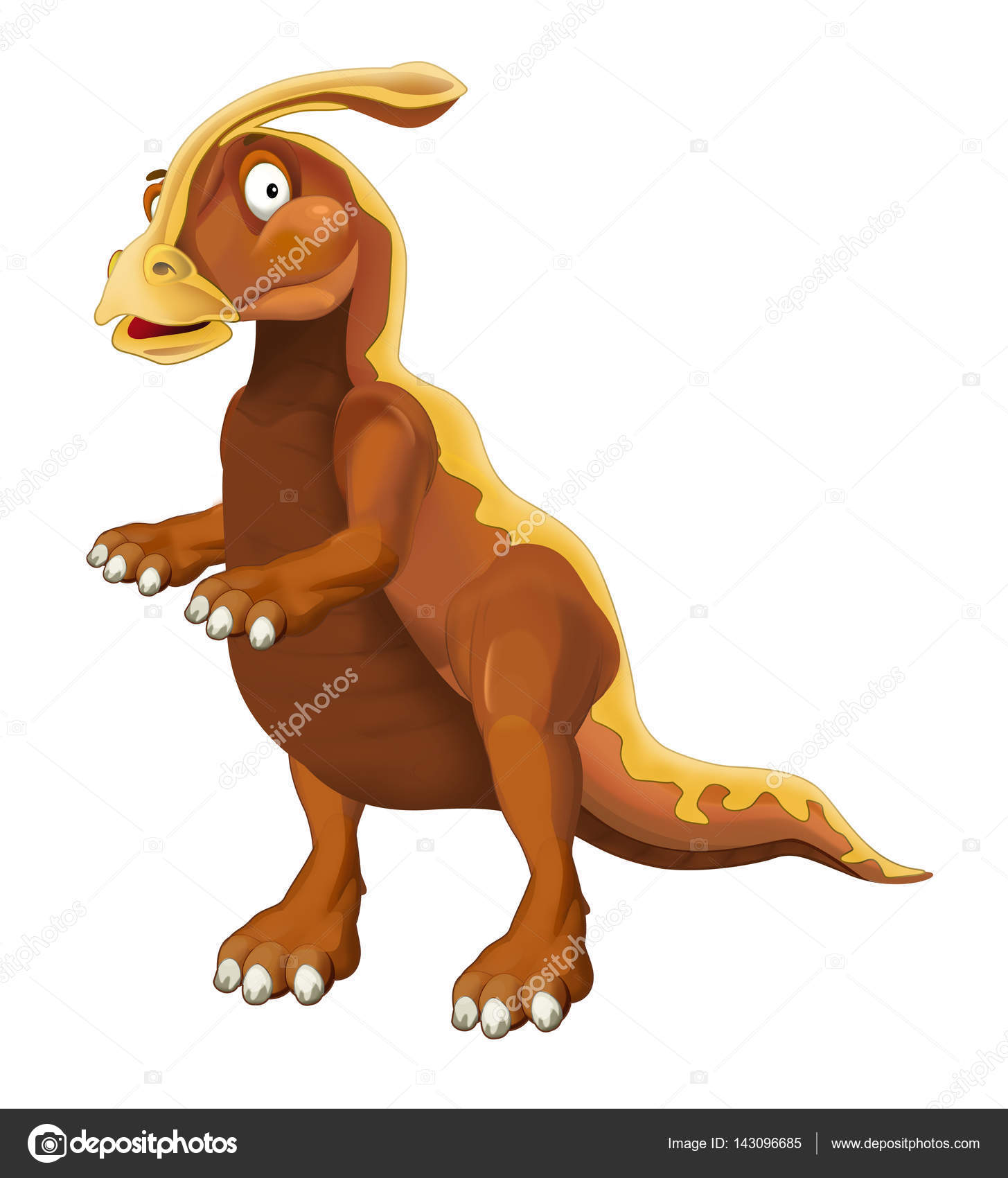 Desenho de dinossauro — Ilustração de Stock