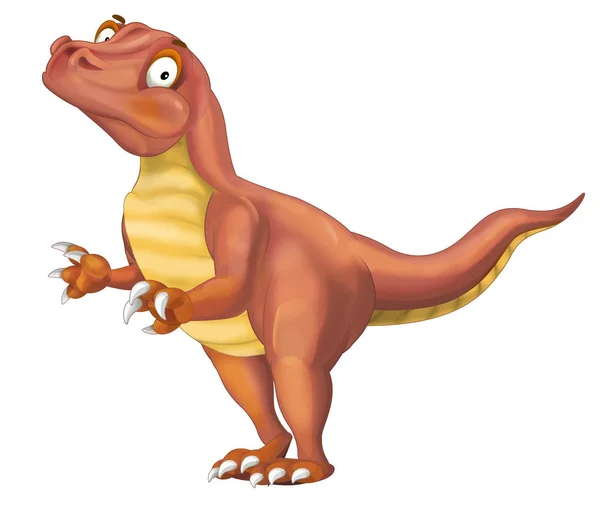 Dinossauro herbívoro dos desenhos animados — Fotografia de Stock