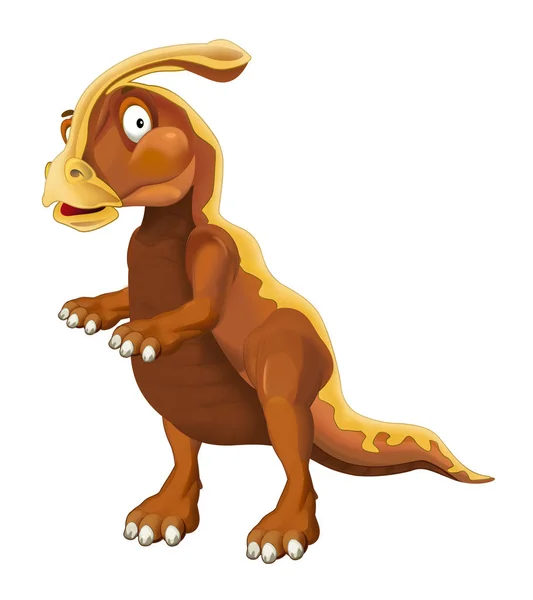 Dinossauro herbívoro dos desenhos animados — Fotografia de Stock