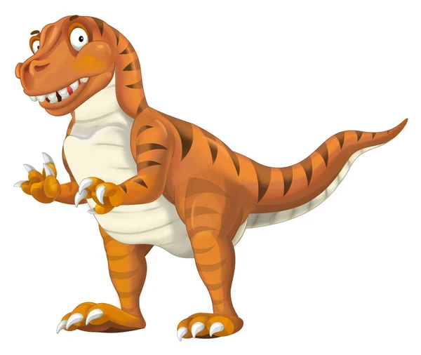 Cartoon dinosaur tyrannosaurus — Stock Photo, Image