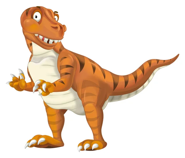 Zeichentrickdinosaurier Tyrannosaurus — Stockfoto