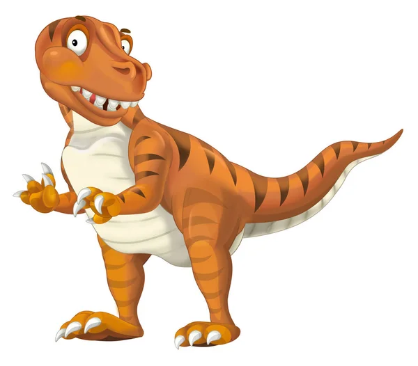 Cartoon dinosaur tyrannosaurus — Stock Photo, Image