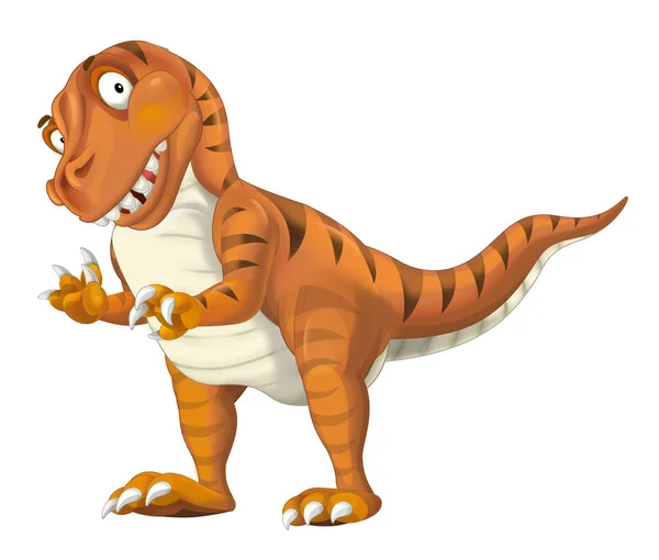 Cartoon dinosaur tyrannosaurus — Stock Photo, Image