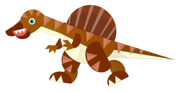 Kreskówka szczęśliwy dinozaur — Zdjęcie stockowe