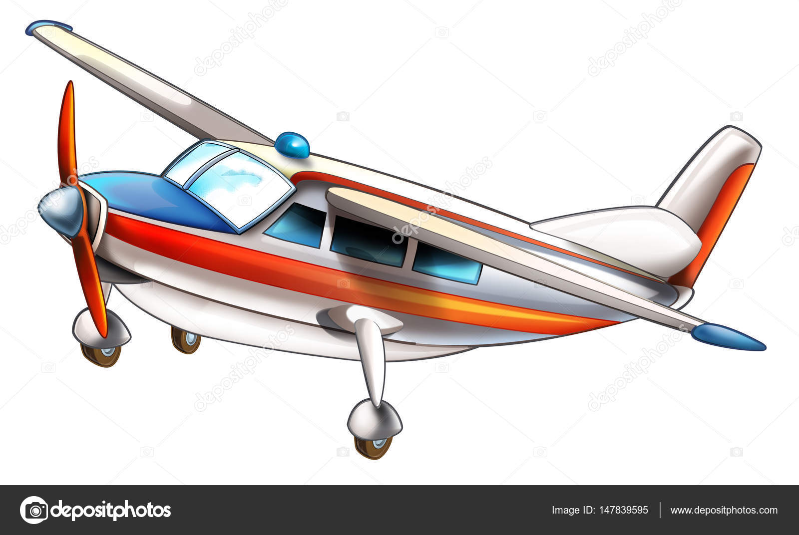 Cartoon funny plane Stock Photo by ©illustrator_hft 147839595 Cartoon funny plane Stock Photo by ©illustrator_hft 147839595