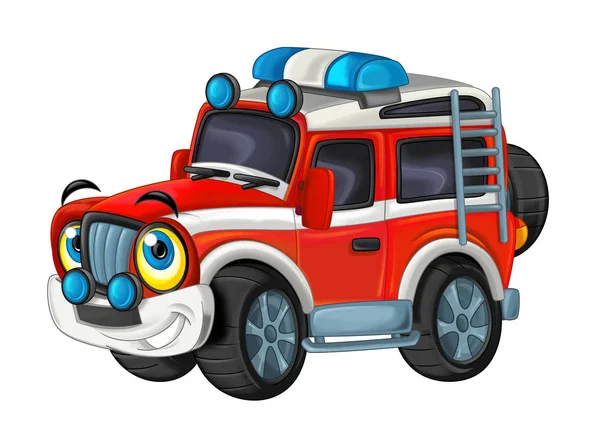 Geländewagen der Feuerwehr — Stockfoto