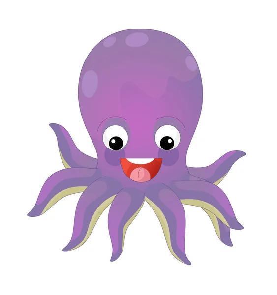 Tengeri octopus úszómedence és keres — Stock Fotó