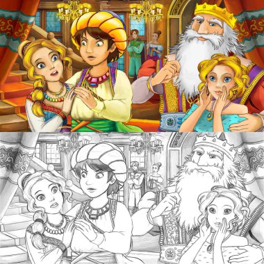 Çift kalede babası ve kız kardeşi ile  