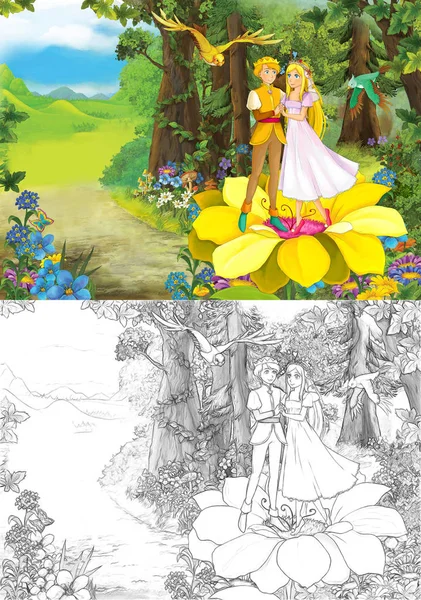 Yakışıklı Prens ve prensler ormandaki