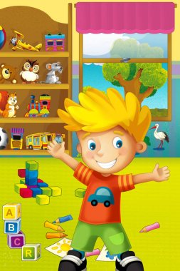 komik çocuk ve gardırop toys-in tam