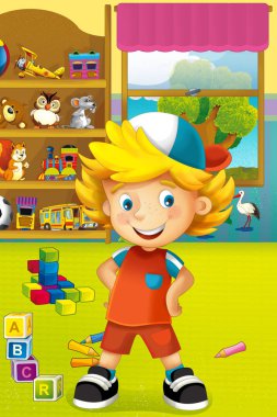 komik çocuk ve gardırop toys-in tam