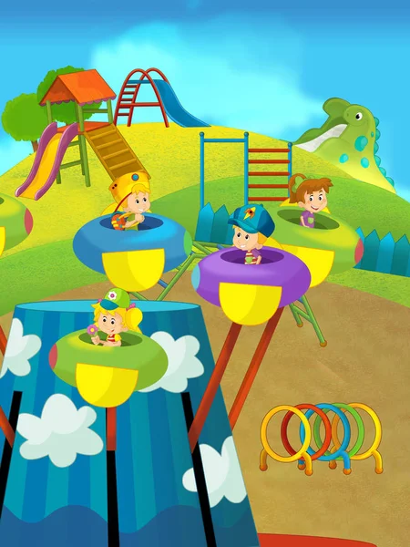 eğlenceli bir oyun olan çizgi film çocuk