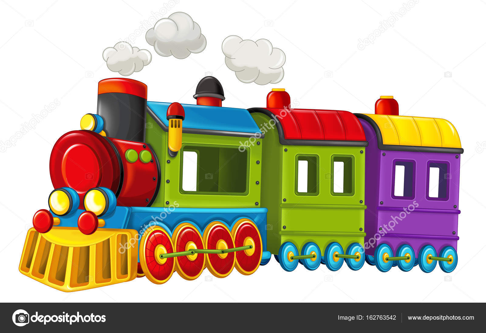 train waly cartoon