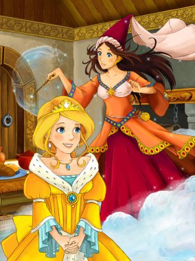 kadının bir prenses büyü büyücü yapması