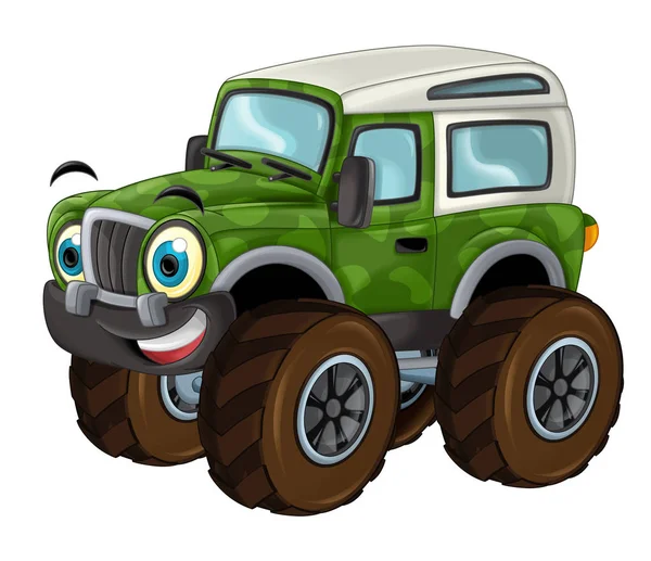 Off road car looking like monster truck — Stock Photo, Image