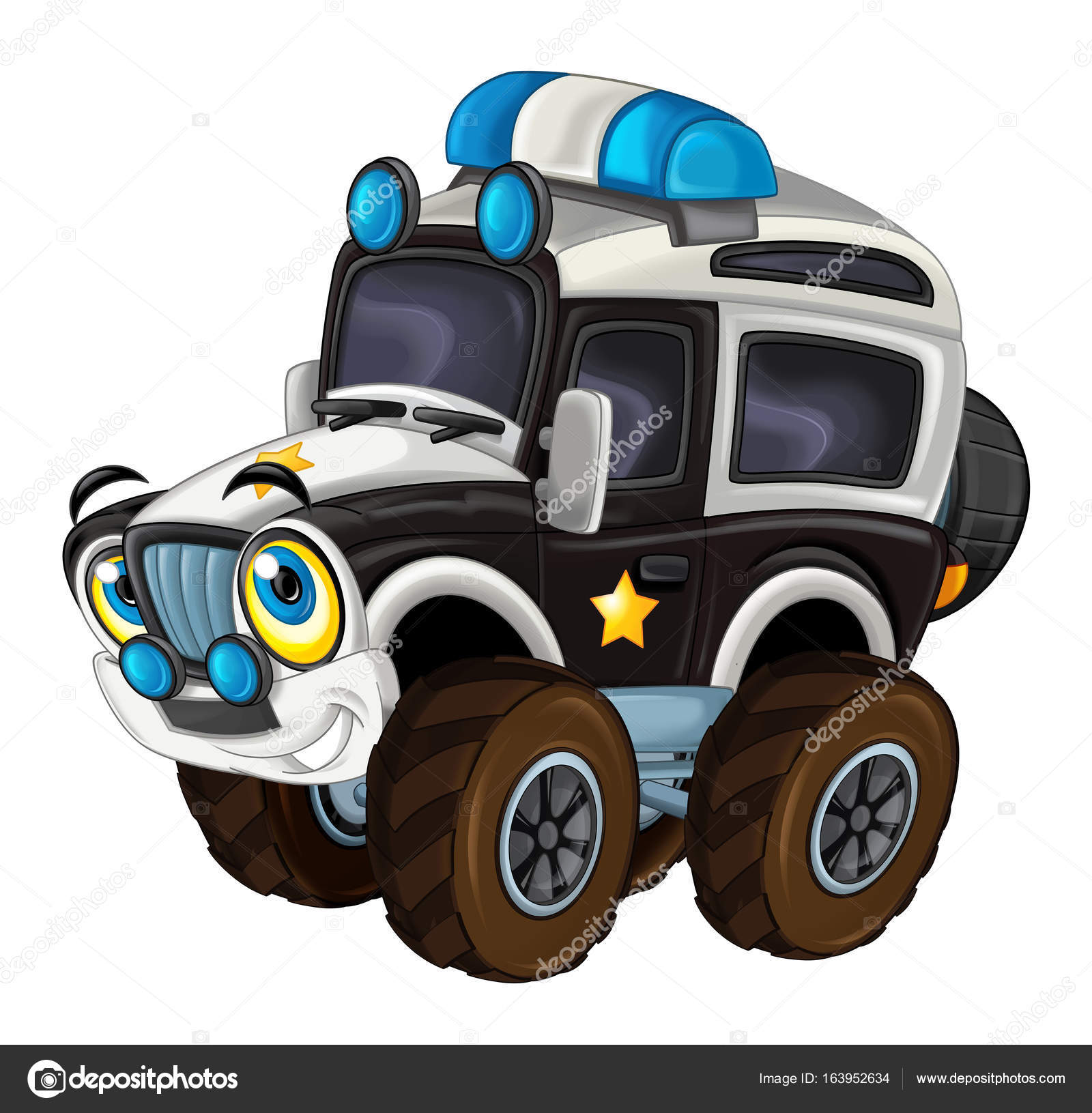 Off road police car Stock Photo by ©illustrator_hft 163952634