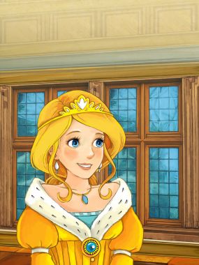 Prenses ayakta bazı 