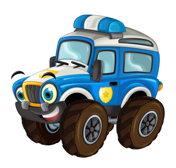 Off road police car — Stock Photo, Image