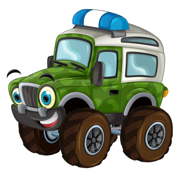 Off road car looking like monster truck — Stock Photo, Image