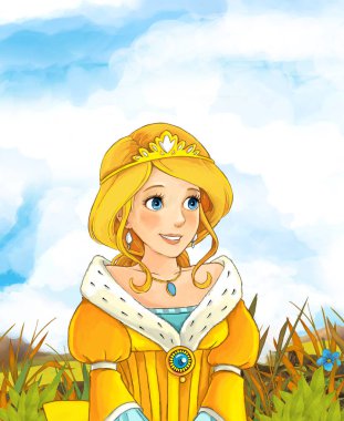 Prenses etrafa doğada