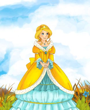 Prenses etrafa doğada