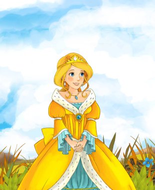 Prenses etrafa doğada