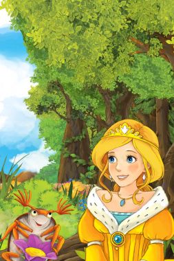 Prenses hataya konuşmayı ormanındaki