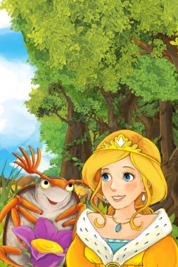 Prenses hataya konuşmayı ormanındaki