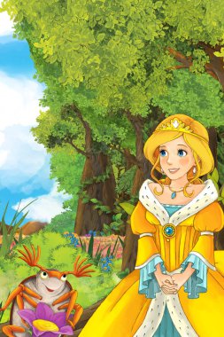 Prenses hataya konuşmayı ormanındaki