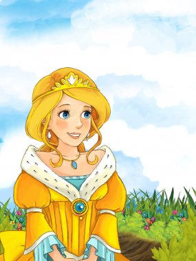 Prenses etrafa doğada