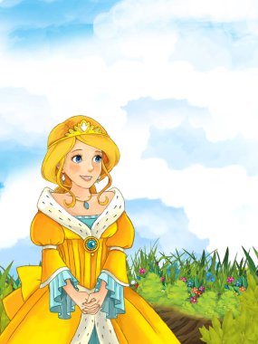 Prenses etrafa doğada