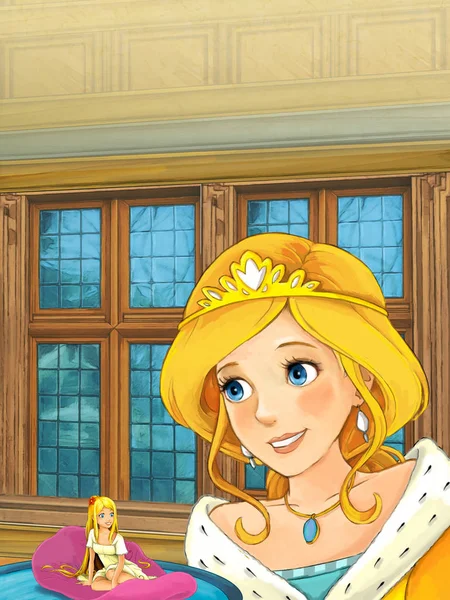 Elf kızı ve normal boyutu kadın 