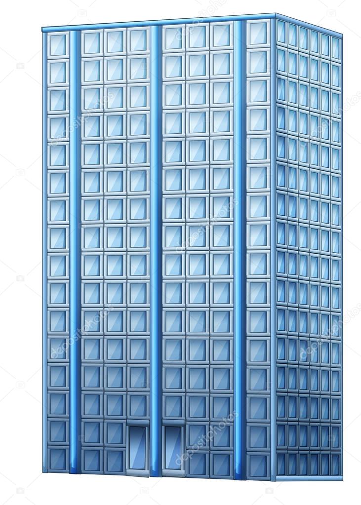 Pictures : cartoon tall buildings | Cartoon Tall City Building