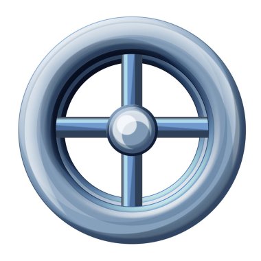 çizgi film öğe metal tekerlek için farklı kullanım - illüstrasyon çocuklar için