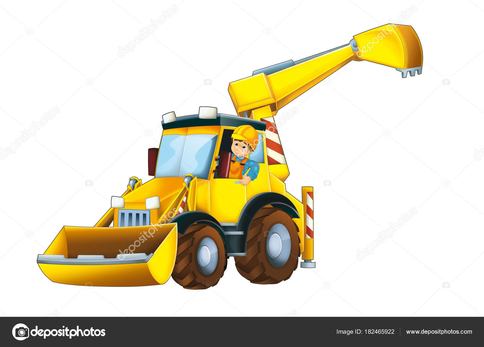 Cartoon bulldozer Stock Photos, Royalty Free Cartoon bulldozer Images |  Depositphotos