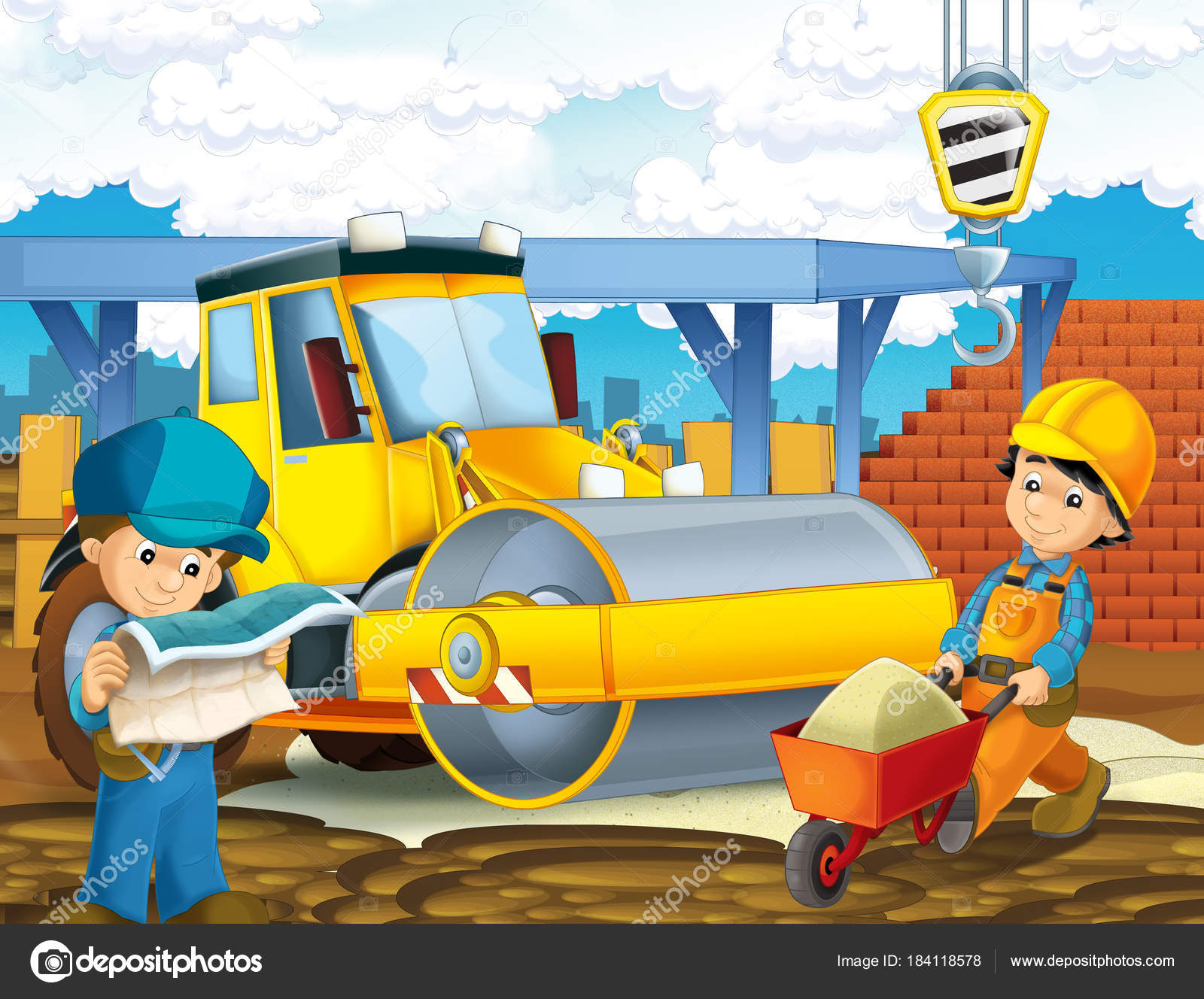 ロイヤリティフリー建設現場 イラスト すべてかわいい動物 ロイヤリティフリー建設現場 イラスト すべてかわいい動物