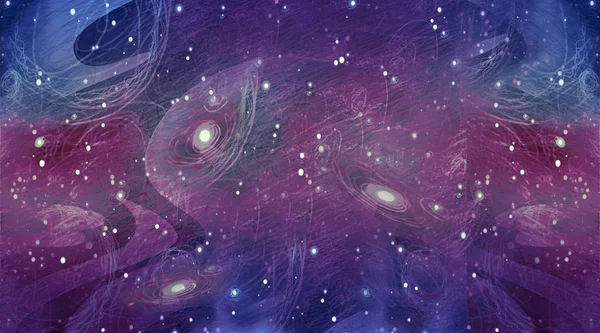 Espaço Dos Desenhos Animados Superfície Algum Asteróide Astronomia Para Crianças — Fotografia de Stock