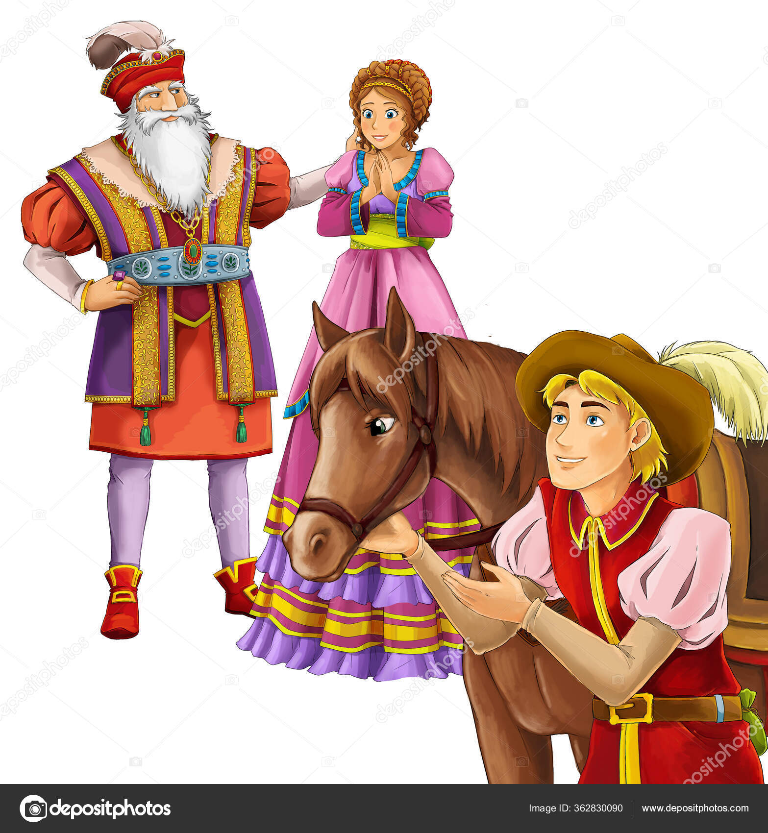 Cartoon Cheerful Married Couple Together Romantic Scene Horse Illustration Children Stock Photo by ©illustrator_hft 362830090 Cartoon Cheerful Married Couple Together Romantic Scene Horse Illustration Children Stock Photo by ©illustrator_hft 362830090