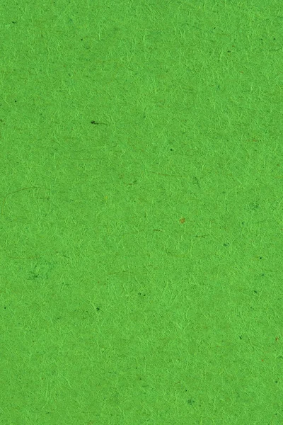Surface Green Cardboard Rough Natural Paper Texture Cellulose Fibers Bright — Stock Photo, Image