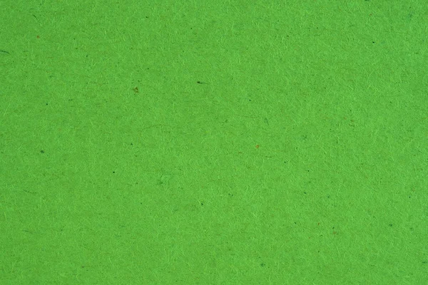 Surface Green Cardboard Rough Natural Paper Texture Cellulose Fibers Bright — Stock Photo, Image
