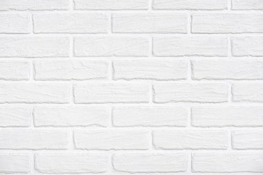 Beyaz tuğla duvar arka plan fotoğraf