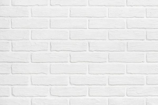 White brick wall background photo — Stock Photo, Image